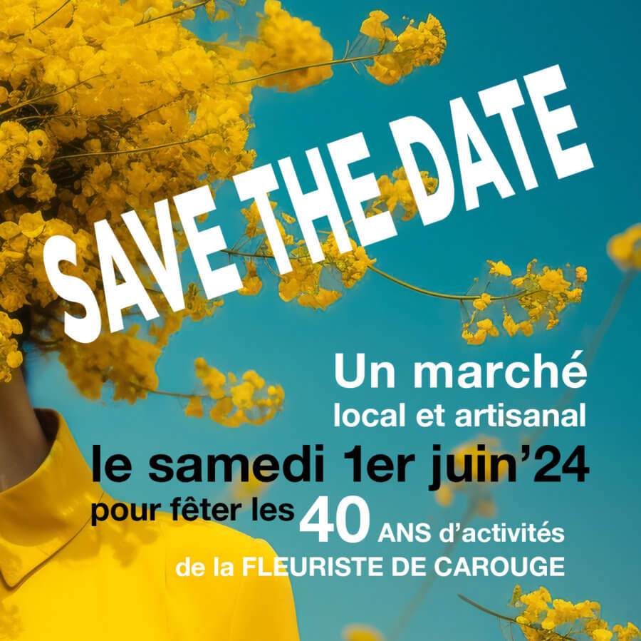 La Fleuriste de Carouge fête ses 40 ans !