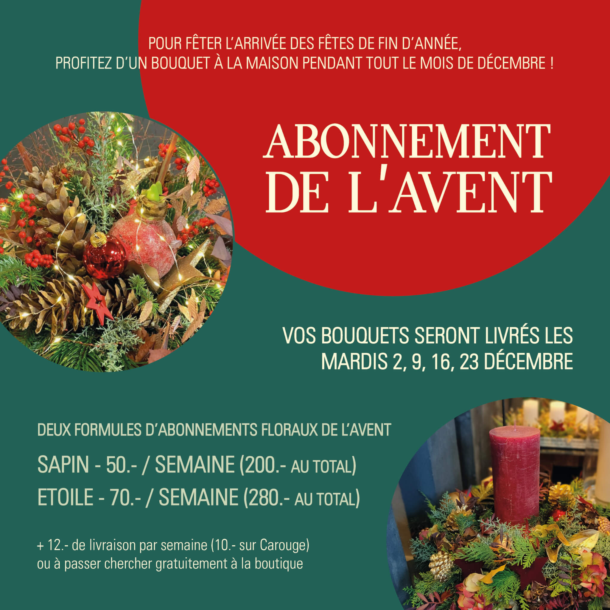 abonnement de l'Avent 2025