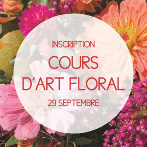 3. Cours d'art floral d'automne - 29 septembre